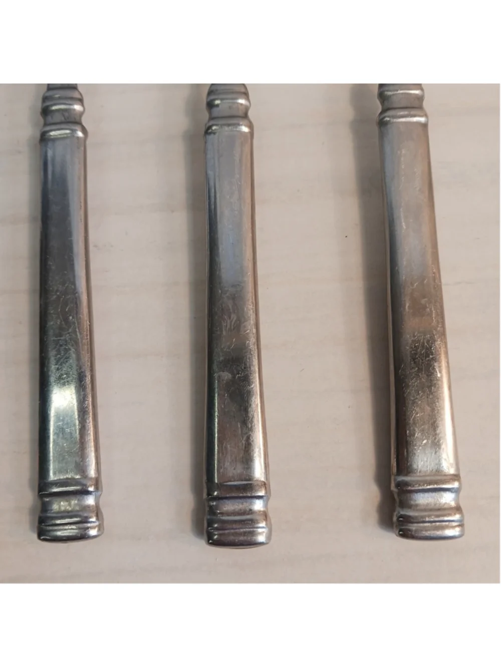Set Of 5 Wallace Silver La Rochelle WAS205 Stainless Steel TABLESPOONS 7.25